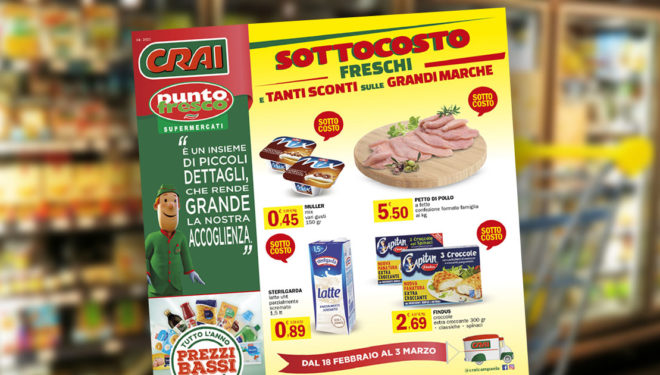 Punto Fresco: Sottocosto freschi e tanti sconti sulle grandi marche. Il volantino