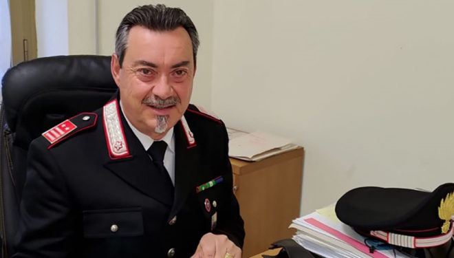 FROSINONE – Dopo 40 anni di servizio il Luogotenente C.S. Fausto Quirico va in pensione