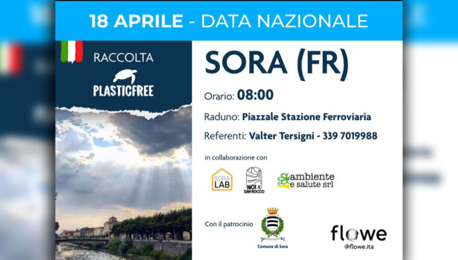 “Plasticfree day”: “Noi X San Rocco” e “Soralab” organizzano l’evento a Sora. I dettagli