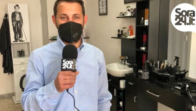 Barbiere Mirko presenta la sua nuova attività in via Firmio a Sora