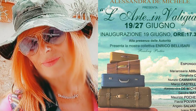 SORA – Alessandra De Michele presenta: “L’Arte in Valigia”