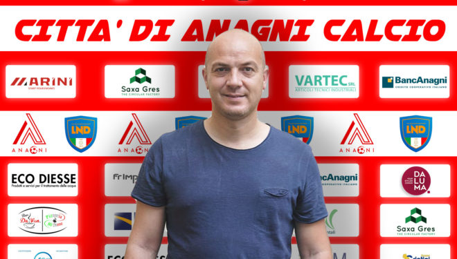 Antonio H7 Tersigni nuovo allenatore dell’Anagni