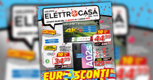 Gruppo Elettrocasa: “Euro Sconti, Grandi Offerte”. Il nuovo volantino con tutti i prodotti in promozione