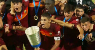 Giacomo Faticanti Campione d’Italia con la Roma Under 17