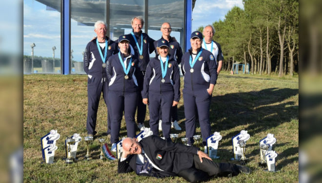 48° Campionato d’Europa di Fossa Universale: ricco bottino per la nazionale del CT Polsinelli