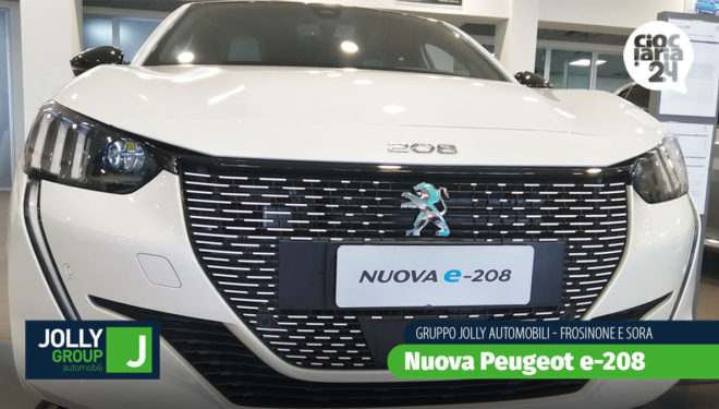 Peugeot E-208: l’elettrico per tutti. Scoprila presso il Gruppo Jolly Automobili, a Frosinone e Sora