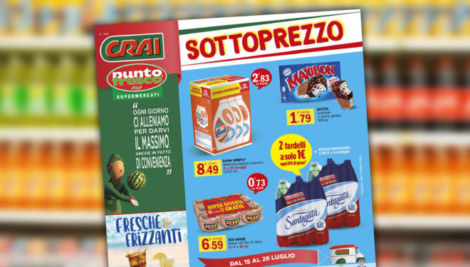 “SOTTOPREZZO” Punto Fresco: il nuovo volantino con tutte le offerte