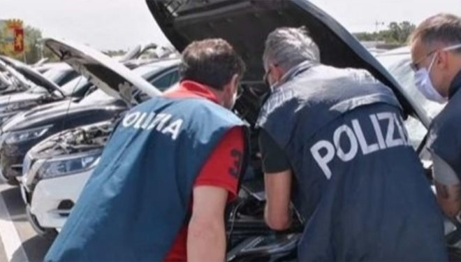 FROSINONE – “Operazione Gaggio”: traffico nazionale ed internazionale di autovetture