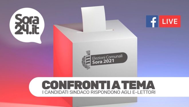 I candidati Sindaco rispondono agli e-lettori di Sora24