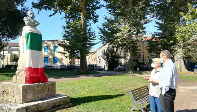 SORA – Monumento in onore di Amedeo Carnevale, riposizionata la lapide
