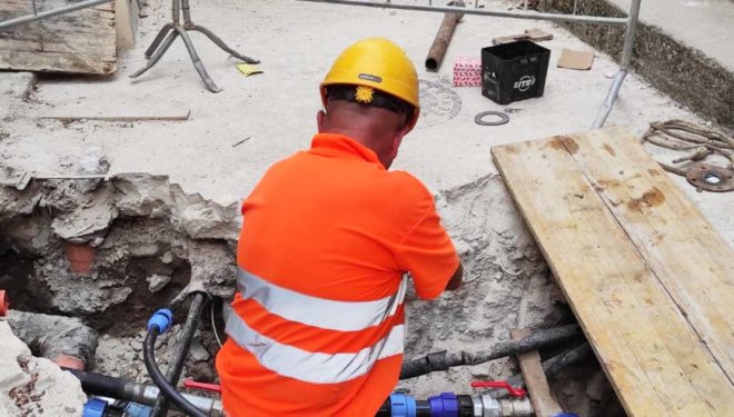 ALVITO – Installata da Acea Ato 5 una nuova condotta distributrice nel centro storico