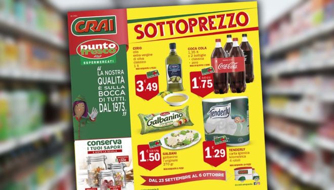 SOTTOPREZZO Punto Fresco: il nuovo volantino con tutte le offerte