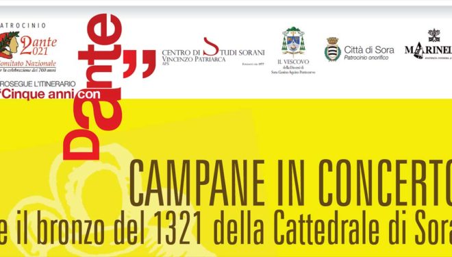 Dante Alighieri, Sora celebra i 700 anni dalla morte