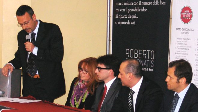 ELEZIONI SORA 2021 – Patto Democratico: «Un percorso di coerenza lungo 10 anni»