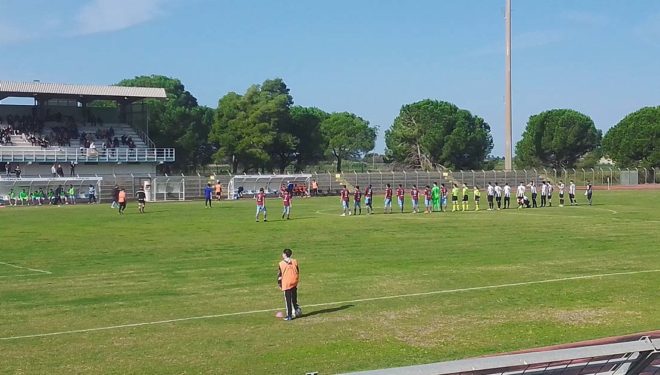 SORA CALCIO – A Terracina la vittoria sfuma nel finale. Al Colavolpe è 2-2
