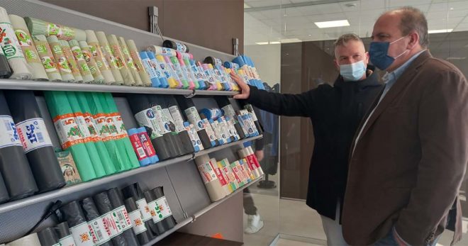Visita a Sora del presidente De Angelis. Incontrati gli imprenditori della zona industriale di via Felci