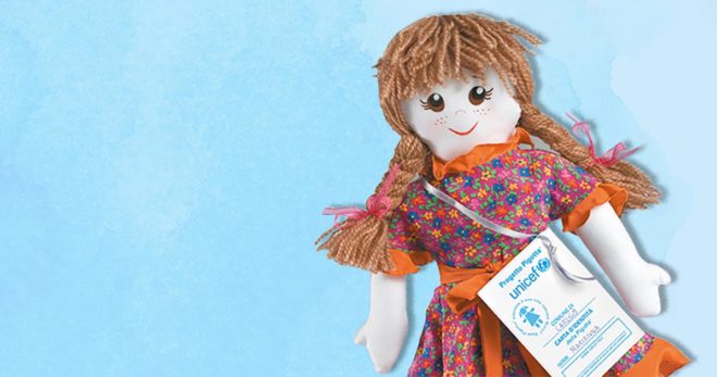 Natale 2021: anche a Sora torna la “Pigotta” dell’Unicef