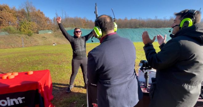 Lorenzo Venditti, giovane isolano (classe 2004) promessa del freestyle del tiro a volo dà spettacolo