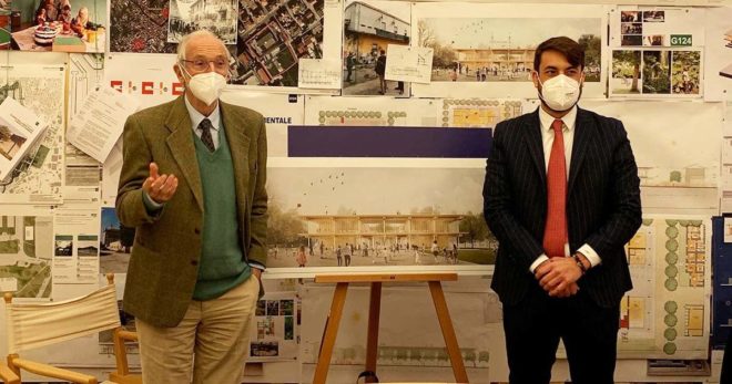 Luca Di Stefano ricevuto da Renzo Piano. Presto la “Scuola Modello” di Sora sarà realtà