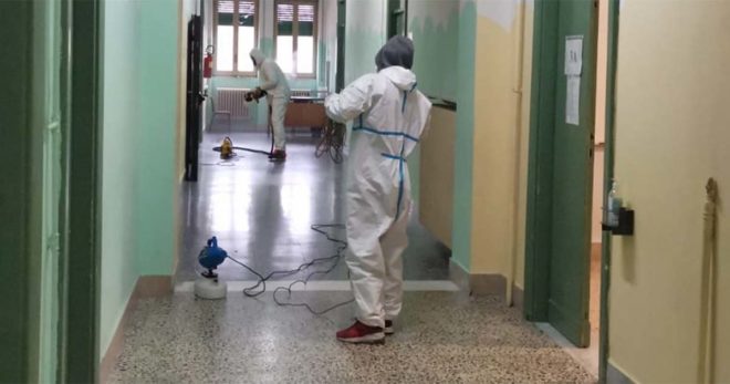 SORA – Covid: in corso sanificazione istituti comprensivi cittadini