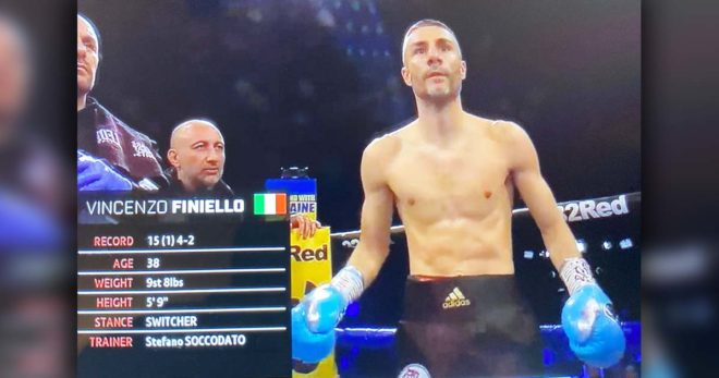 Sora a testa altissima sul prestigioso ring della “Wembley Arena” di Londra