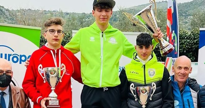 Ciclismo: Gianmarco Vicini sul podio al “Trofeo Città di Sonnino”