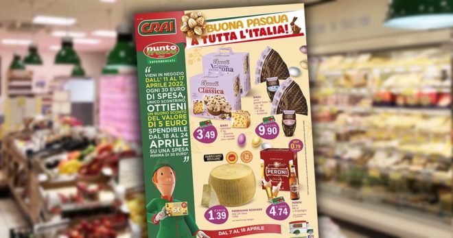 Punto Fresco augura a tutti una Buona Pasqua! Il nuovo volantino