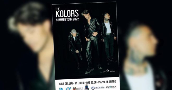 Isola del Liri: The Kolors in concerto nella serata conclusiva della Festa del Crocifisso