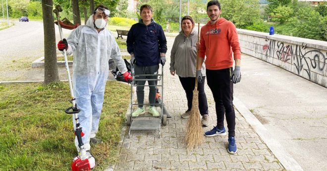 “Sora Ecologica”, tour di pulizia straordinaria della città. Successo per la prima tappa