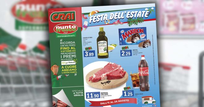 Punto Fresco presenta: “Festa dell’Estate”. Il nuovo volantino con tutte le offerte