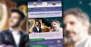 Sora: notte di San Lorenzo sulla scalinata della Cattedrale. Una magica serata con arpa e recitazione