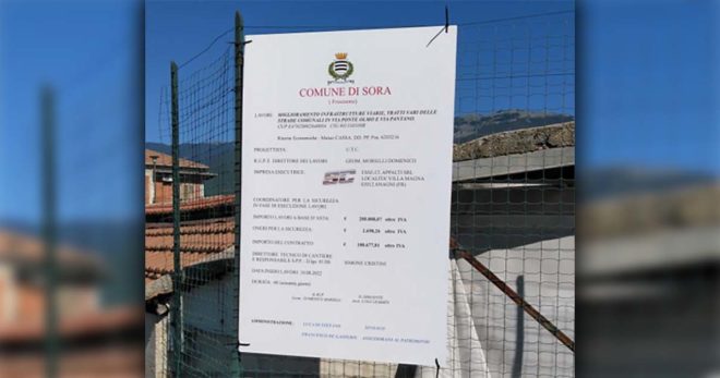 Ponte Olmo e Pantano: imminenti lavori di sistemazione delle strade