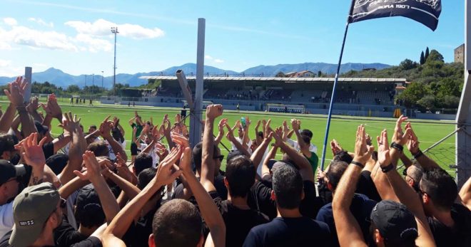 Calcio: il Sora vince e resta primo con il Gaeta. Domenica lo scontro diretto. Sarà record di presenze al Tomei