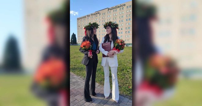 Valeria e Giulia Alonzi: 110 e 110 con lode. Congratulazioni!