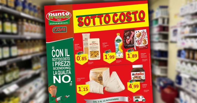 Punto Fresco: torna il Sotto Costo. Il nuovo volantino