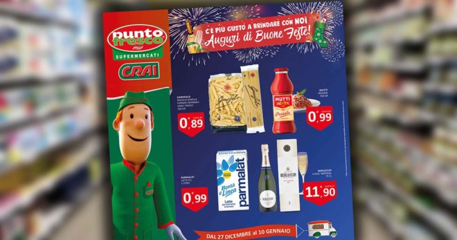Punto Fresco: ultima promo del 2022 e prima del 2023. Il nuovo volantino