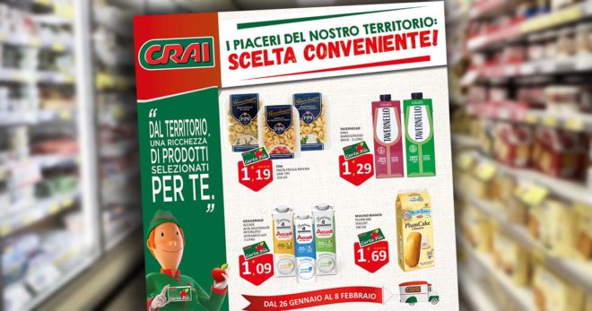 CRAI: il nuovo volantino con tutte le offerte