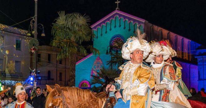 Sora: migliaia di persone in centro per l’Arrivo dei Re Magi [FOTO]