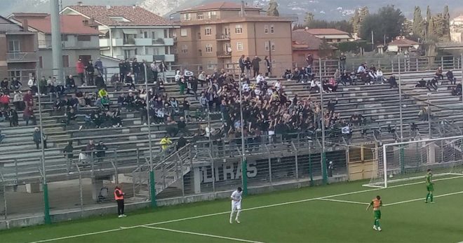 Calcio: finisce la lunghissima serie di vittorie del Sora. Bianconeri sconfitti 2-1 al Tomei