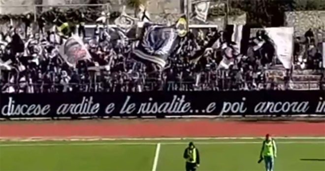 Gaeta-Sora 0-2: bianconeri promossi matematicamente in Serie D