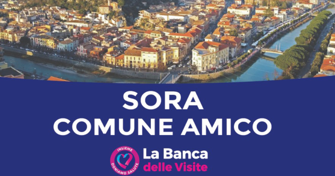 Sora Comune Amico: presentazione della Banca delle Visite