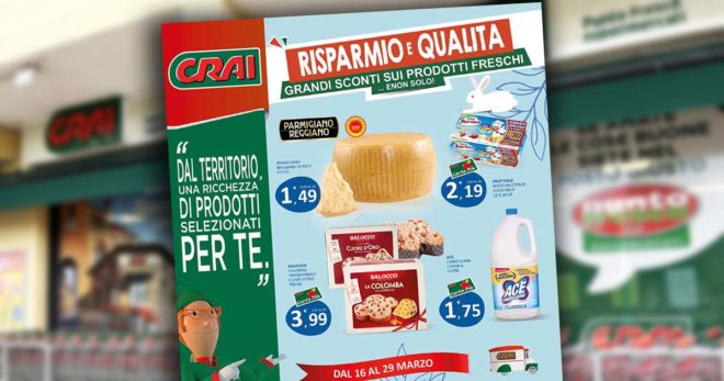 CRAI: il nuovo volantino con tutte le offerte valide fino al 29 Marzo 2023