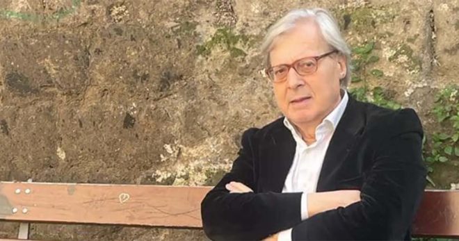 Vittorio Sgarbi candidato a sindaco di Arpino