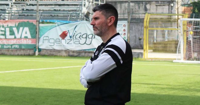 Mister Alessio Ciardi saluta: il messaggio del Sora Calcio all’allenatore dei record