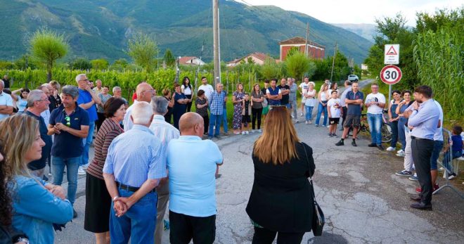 Sora, attivata l’illuminazione pubblica in zona Scocciaformiche