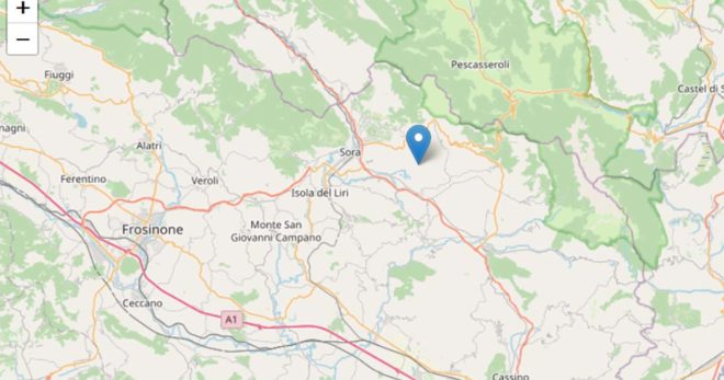 Scossa 3.2 a Posta Fibreno