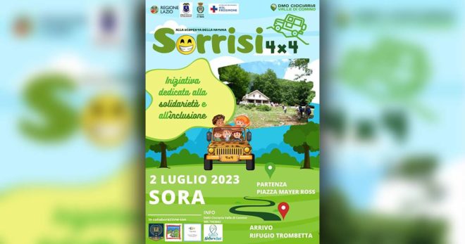 “Alla scoperta della Natura Sorrisi 4×4”: da Sora al rifugio “Trombetta” nel segno dell’inclusione