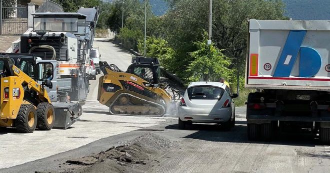 Manutenzione S.P. “Le Compre” e “Carnello-Broccostella”: via ai lavori