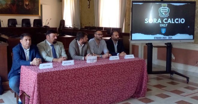 Calcio: il Sora presenta la stagione 2023/24