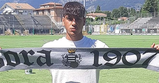 Calcio Serie D: una giovanissima mezzala per il Sora